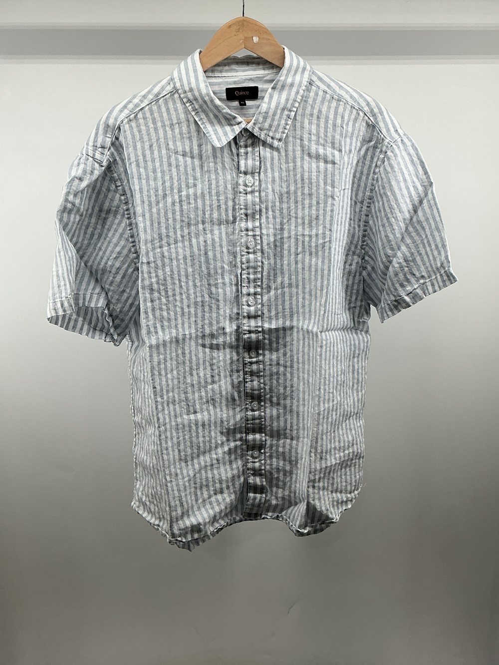 100% European Linen Relaxed Short Sleeve Shirt